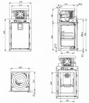 Indel B FM07 / 7L 12/24V chladnička pre sanitné vozidlá konštantné 4°C