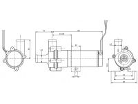 Kalori Vodné čerpadlo 12V SPX Flow Technology 10-24501-03