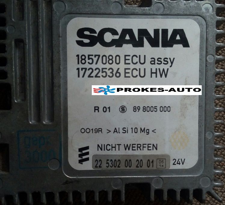 Riadiaca jednotka 24V Scania Hydronic D10W 225302002001 Eberspächer