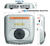 Autoclima Klimatizačný systém RT 70 - 24V 10101150