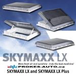 MaxxAir SkyMaxx LX Plus, 700 x 500mm, strešné okno s LED osvetlením, strecha 23-42mm AIRXCEL