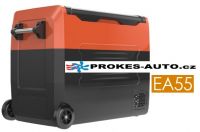 Eurgeen EA55 kompresorová autochladnička 55L 12/24V / 100/240V +10 to -20ºC dvojzónová