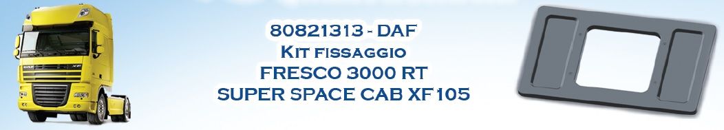 STREŠNÁ kompresorová KLIMATIZÁCIA AUTOCLIMA FRESCO 5000RT 1600W 24V / 5500 Btu - DAF Space cab XF 105