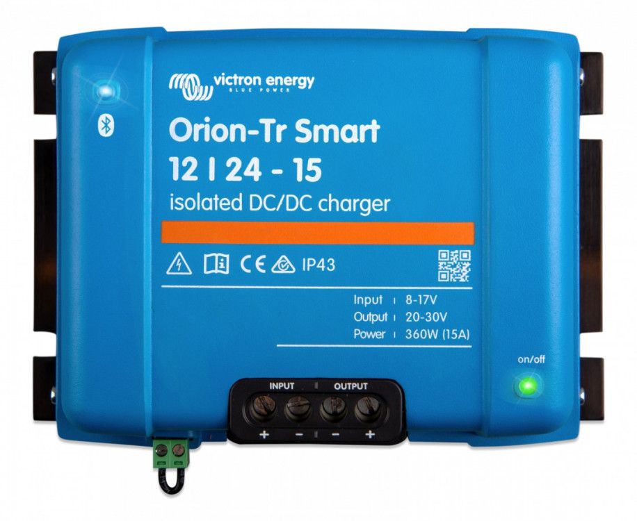 Orion-Tr 12/24-15A SMART DC/DC nabíjač izolovaný Victron Energy