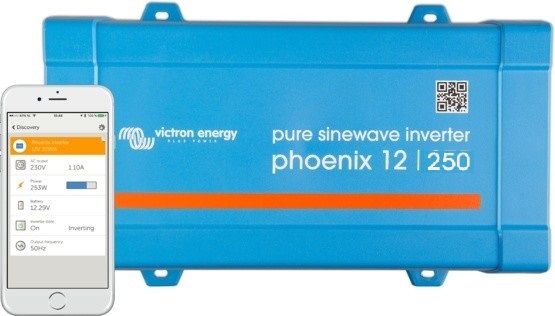 Phoenix 12/250 menič napätia sinus 250VA 12V na 230V / VE.Direct Victron Energy