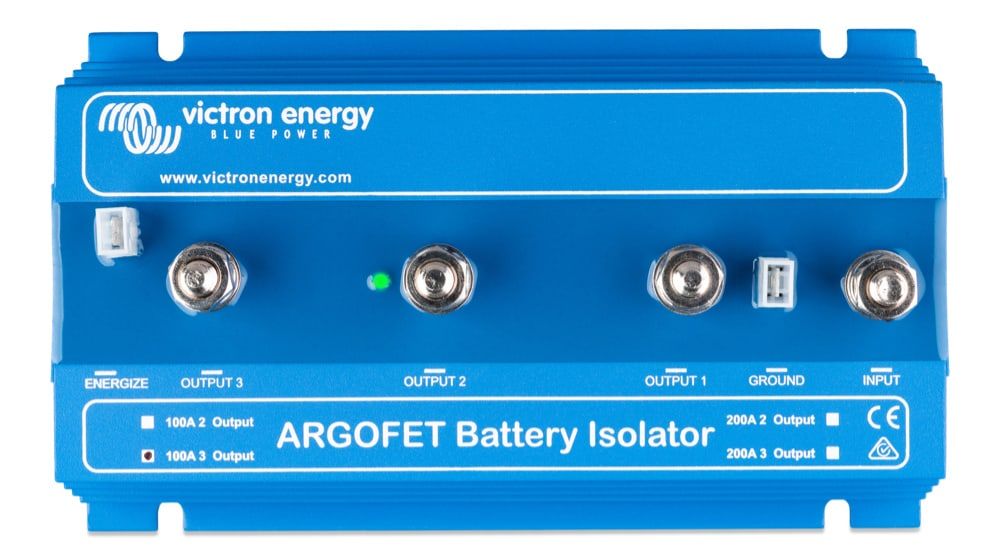 Argofet 100-3 FET oddeľovač 3 batérií Victron Energy