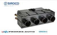SiROCO vodné kúrenie SAHARA D60 / 3-rýchlostný tichý ventilátor 24V / 6,4kW / d16mm