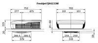 Dometic FreshJet FJX4 1500M strešná kompresorová klimatizácia pre karavany 9600050998 / FJX4233M
